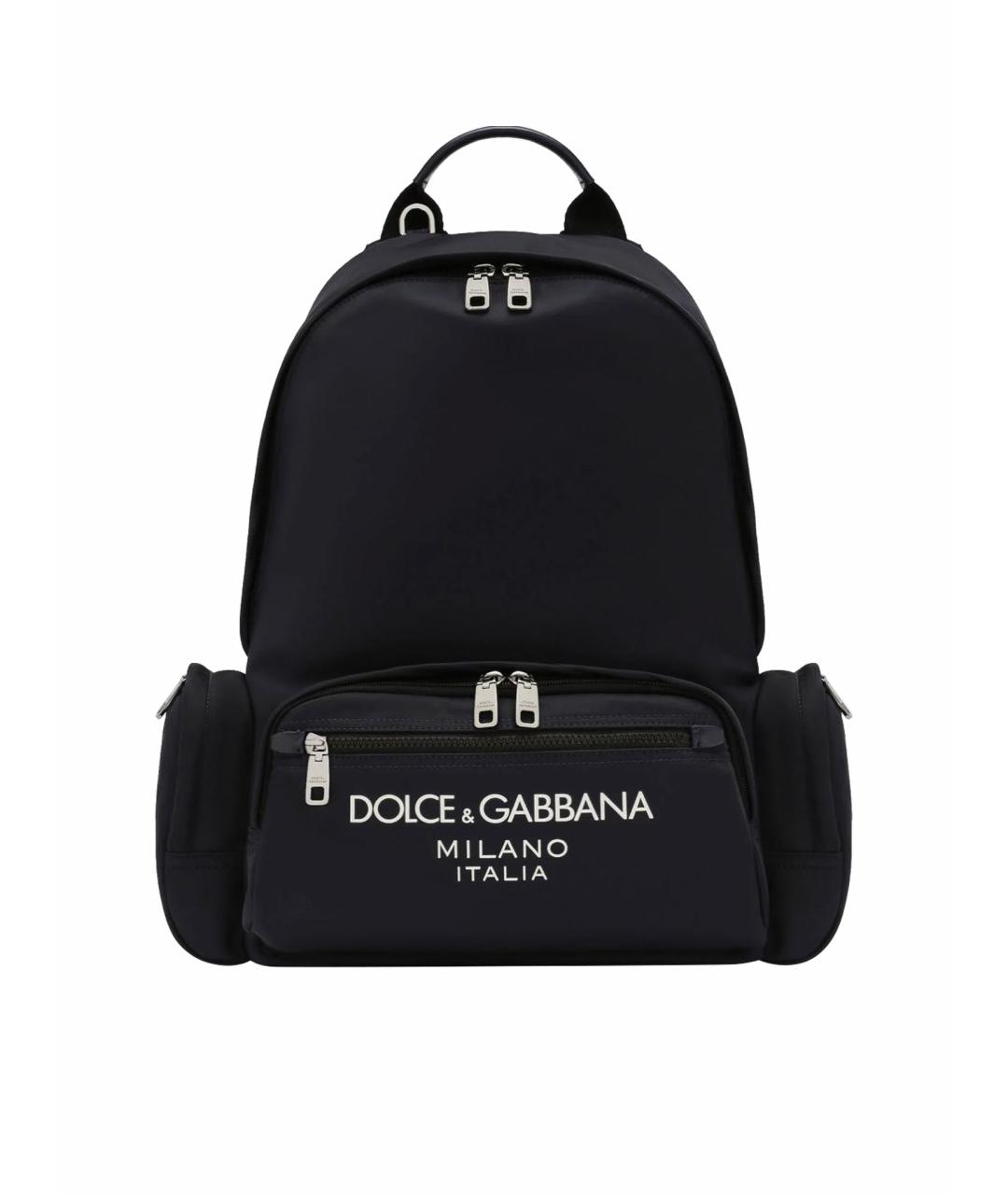 DOLCE&GABBANA Черный рюкзак, фото 1