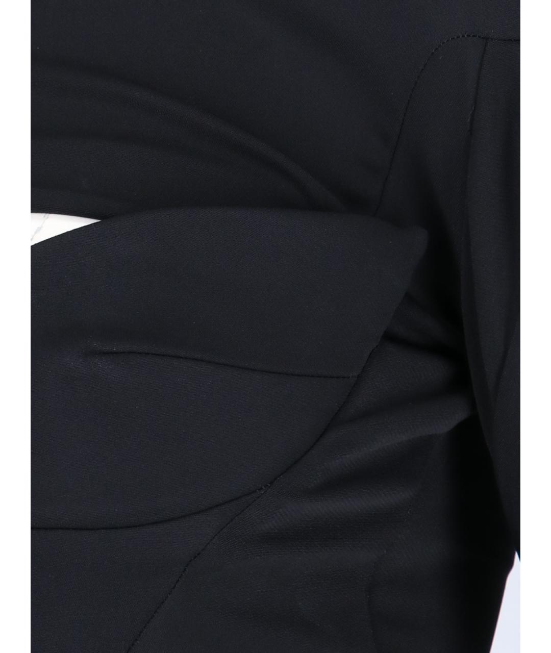 MUGLER Черное коктейльное платье, фото 5