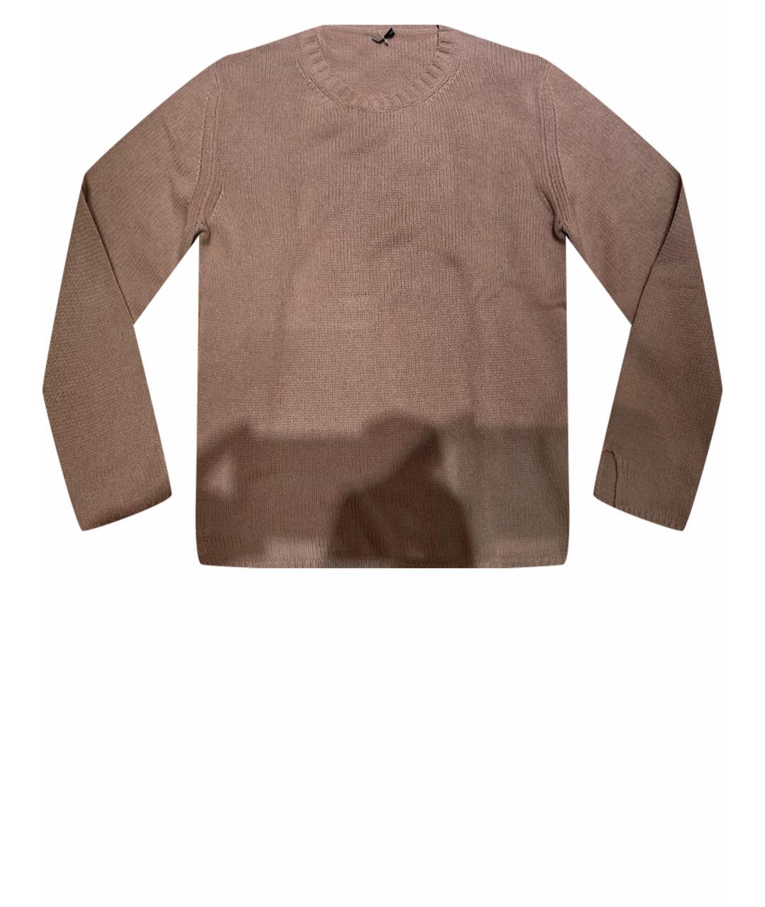 ERMANNO SCERVINO Бежевый кашемировый джемпер / свитер, фото 1