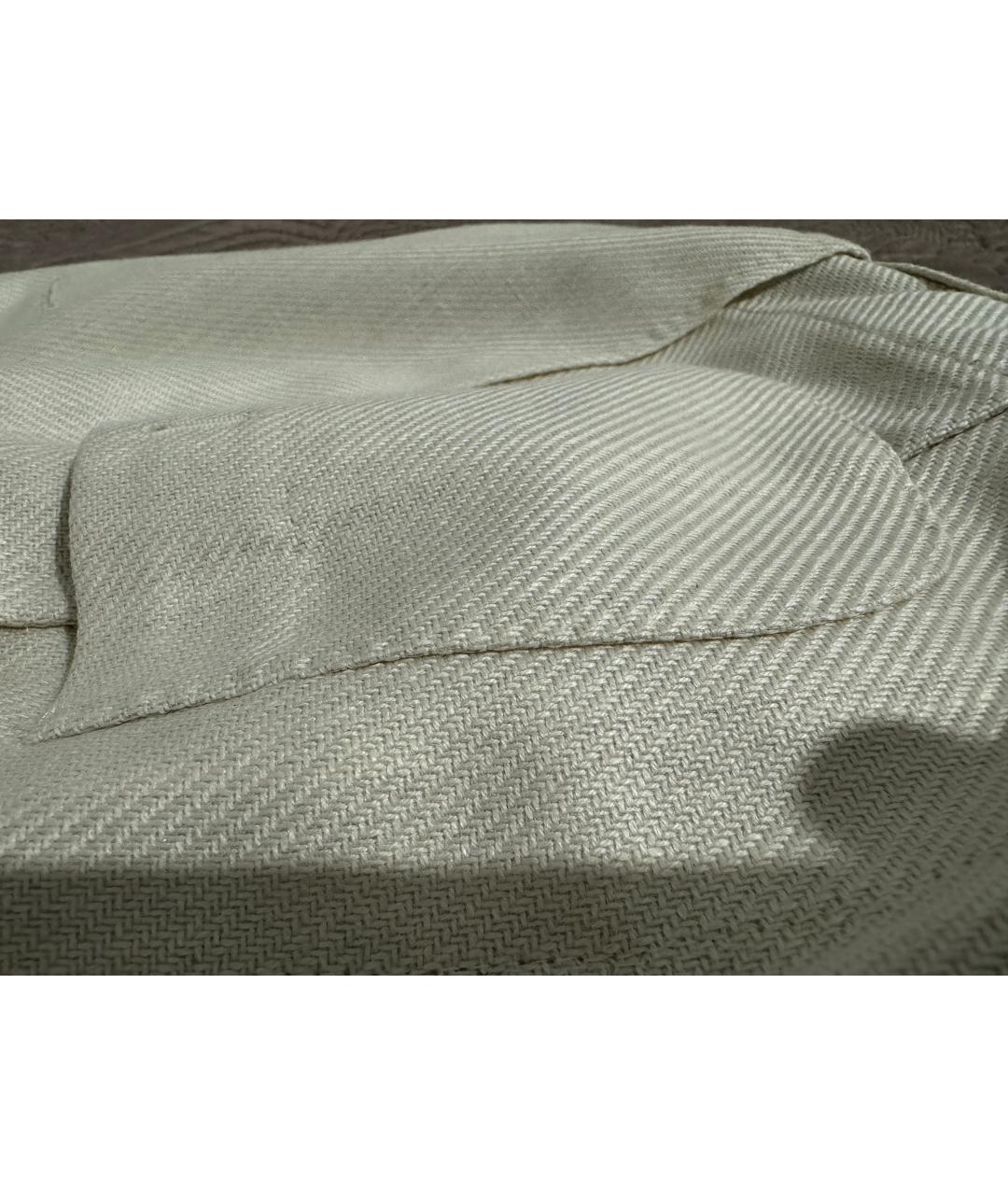 PAL ZILERI Белый шелковый пиджак, фото 2