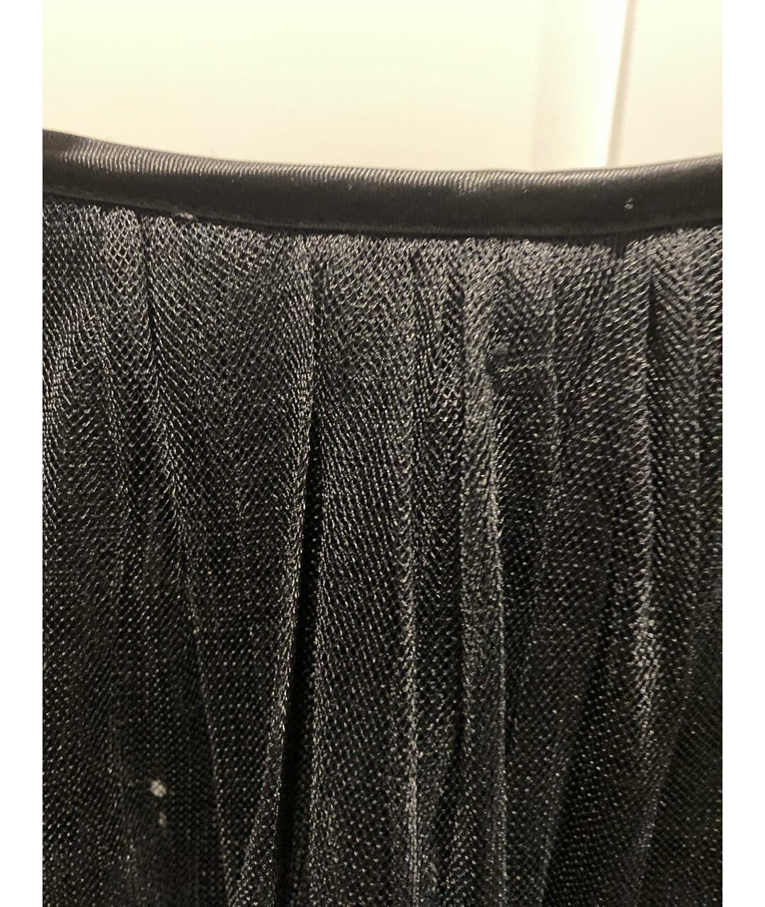 DKNY Черная хлопковая юбка, фото 3