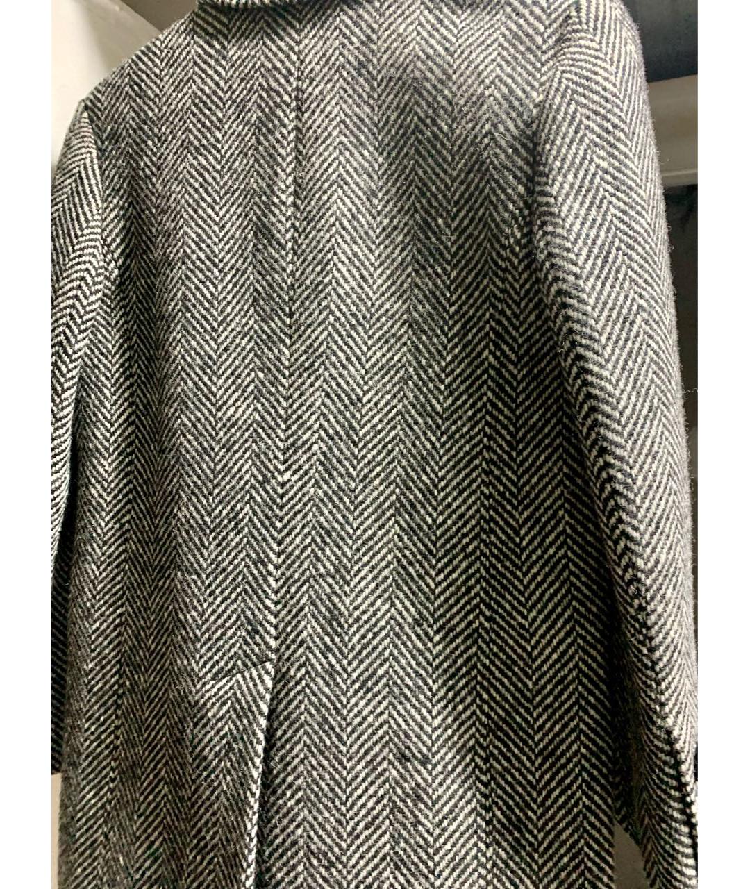 ALEXA CHUNG Серый шерстяной жакет/пиджак, фото 2