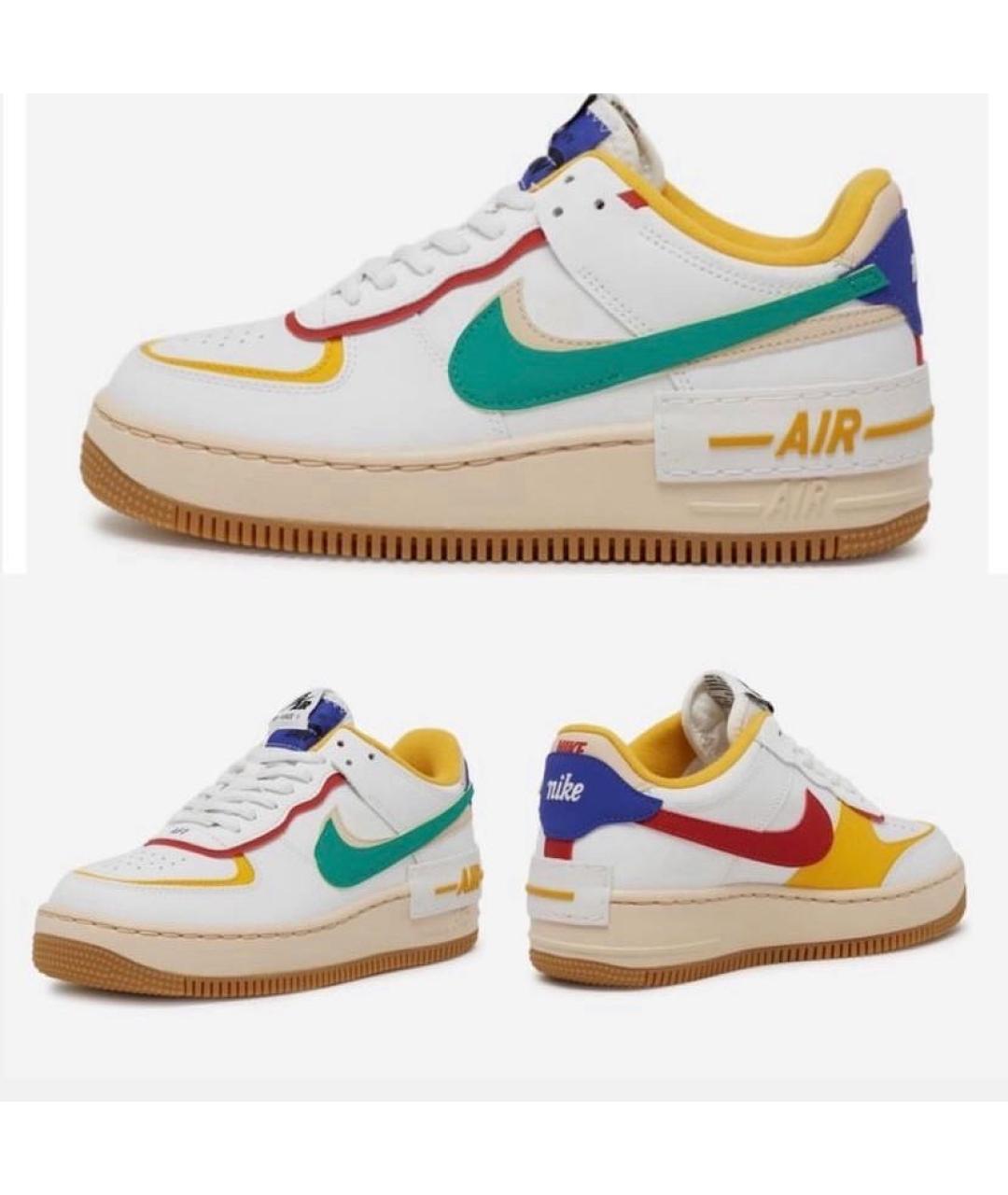 NIKE Мульти кожаные кроссовки, фото 3