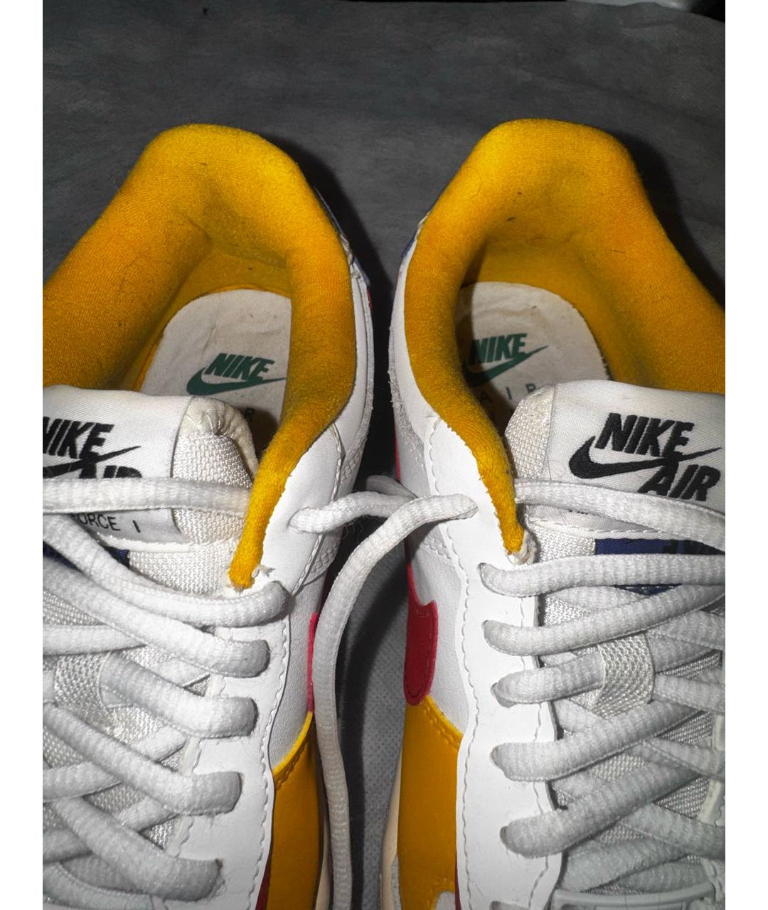 NIKE Мульти кожаные кроссовки, фото 4