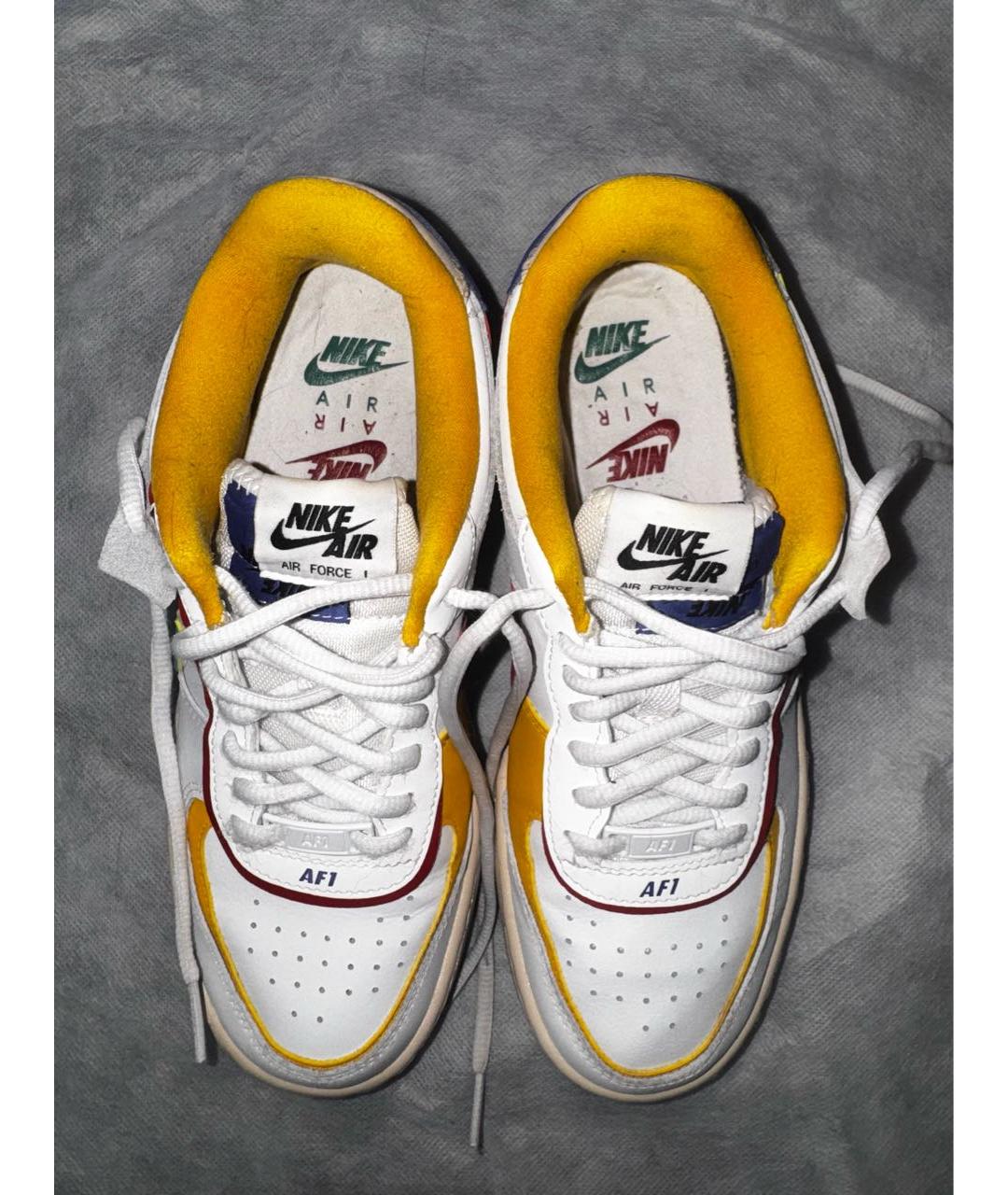 NIKE Мульти кожаные кроссовки, фото 5