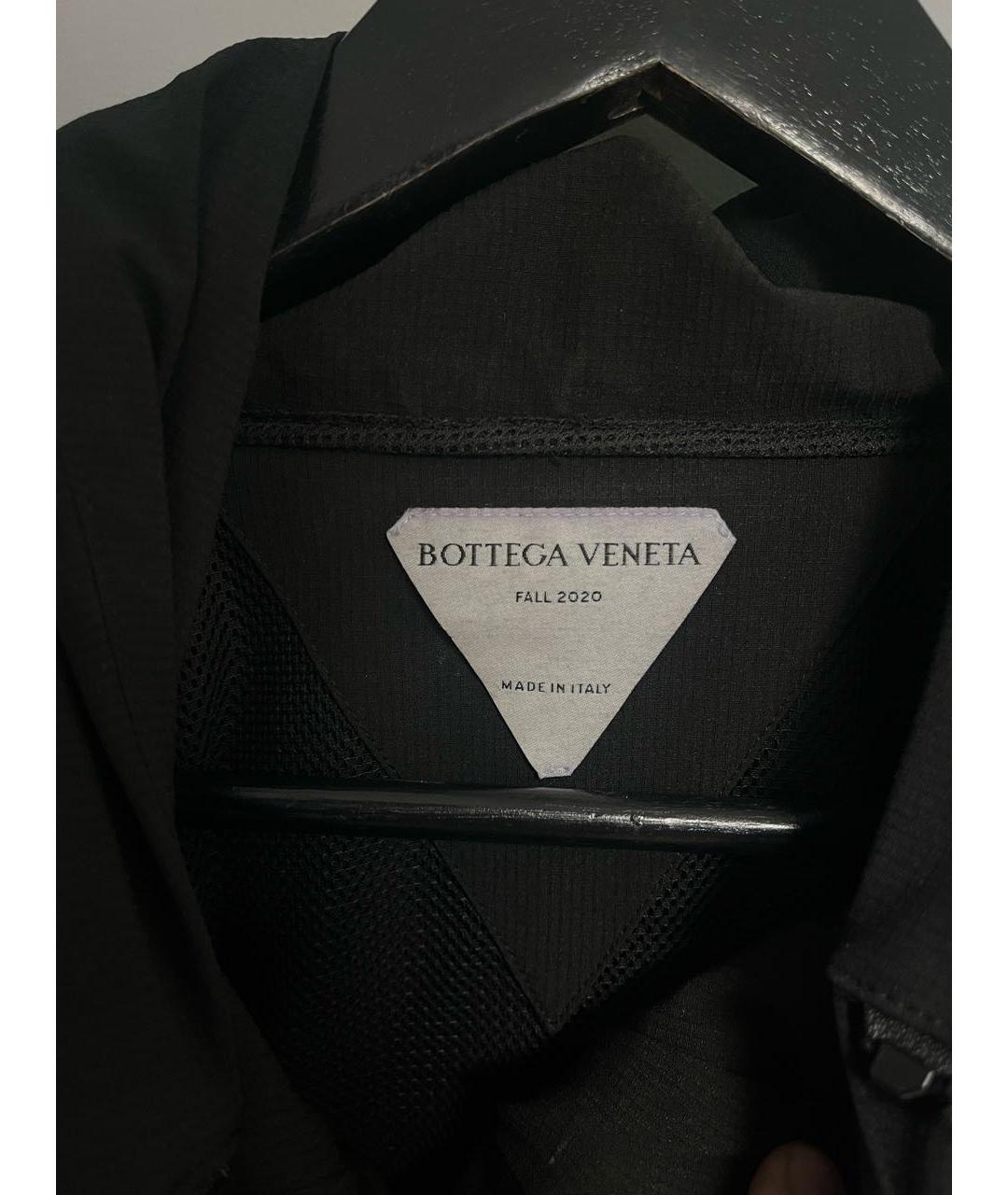 BOTTEGA VENETA Черная полиэстеровая куртка, фото 3