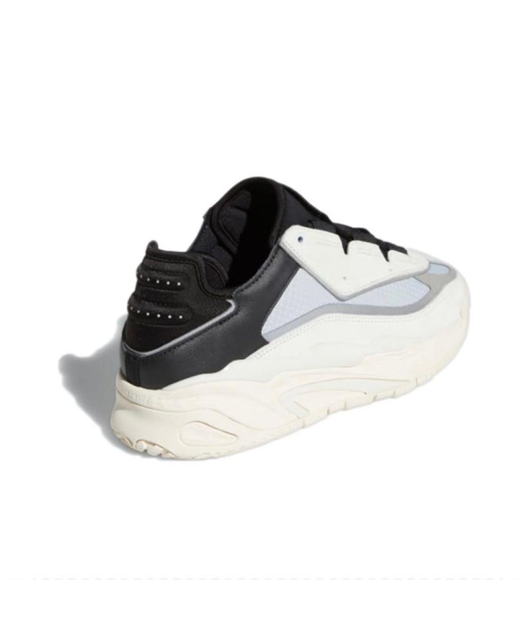 ADIDAS Белые текстильные низкие кроссовки / кеды, фото 4