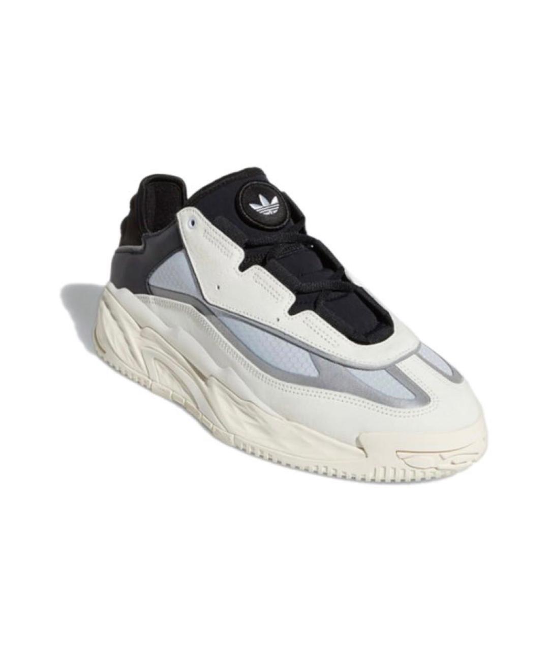 ADIDAS Белые текстильные низкие кроссовки / кеды, фото 2