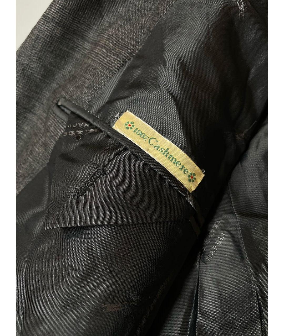 KITON Антрацитовый кашемировый пиджак, фото 6