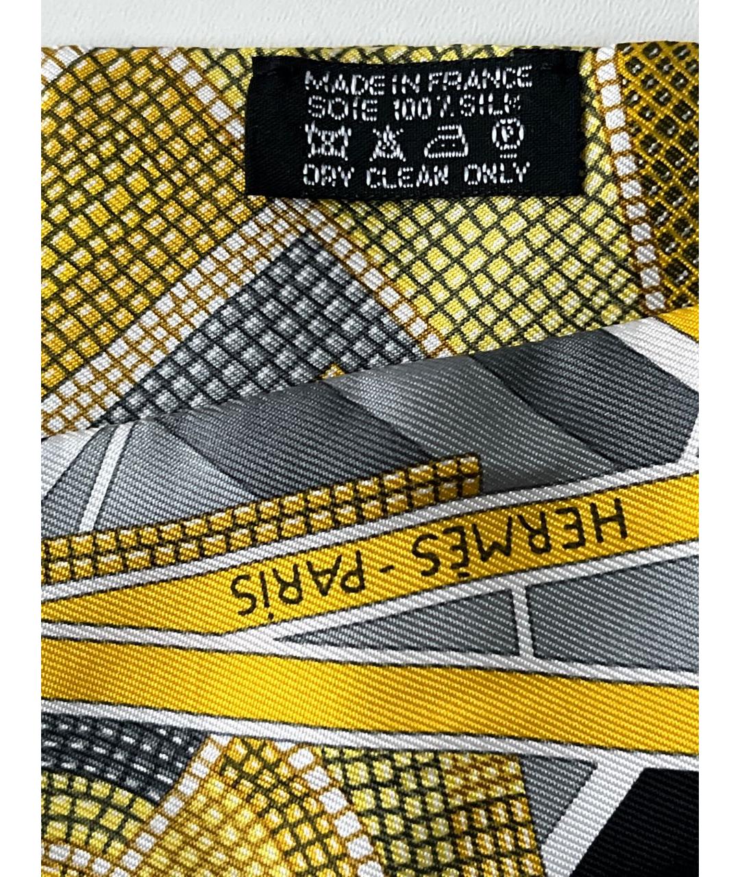 HERMES Мульти шелковый платок, фото 2