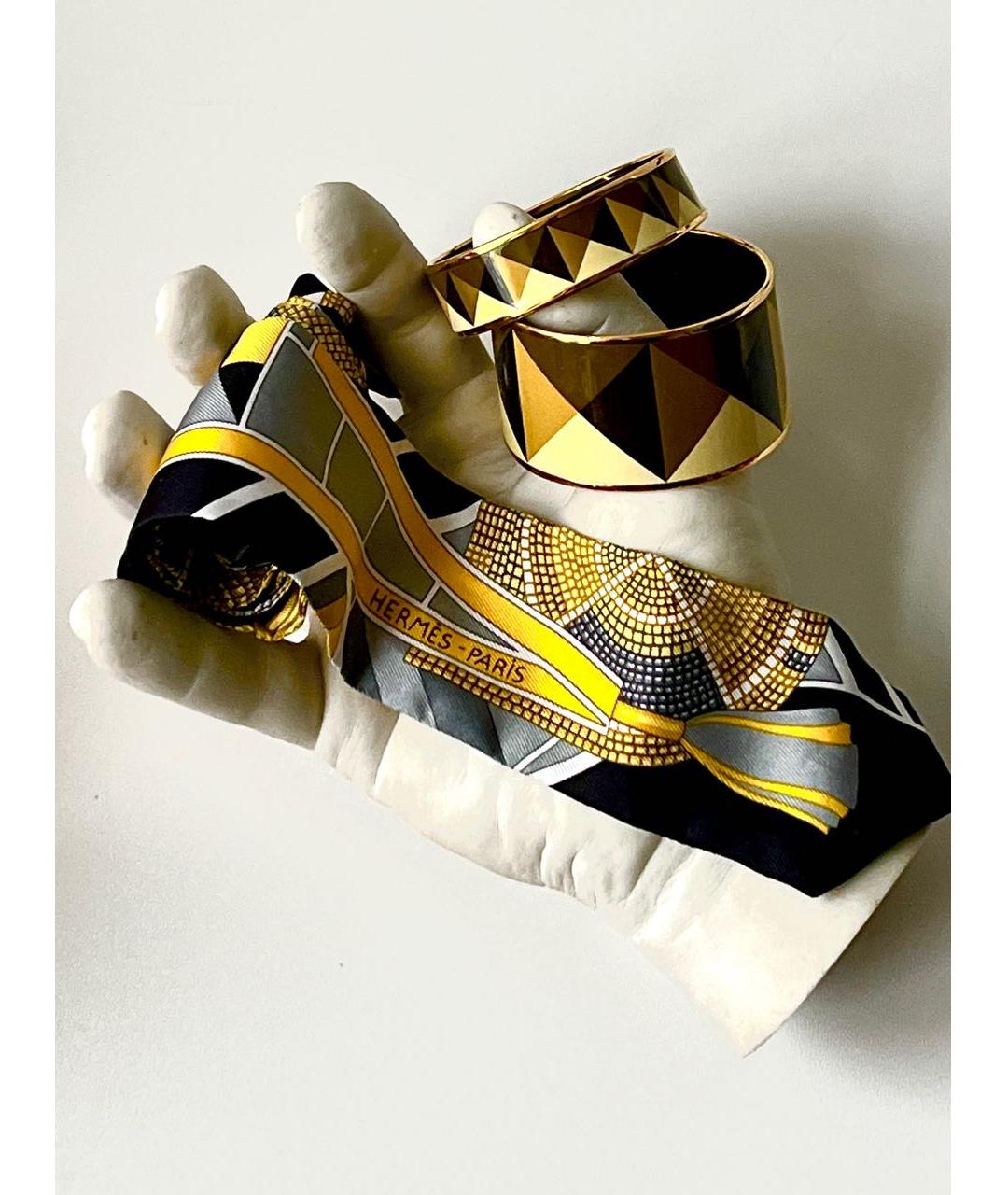 HERMES Мульти шелковый платок, фото 8