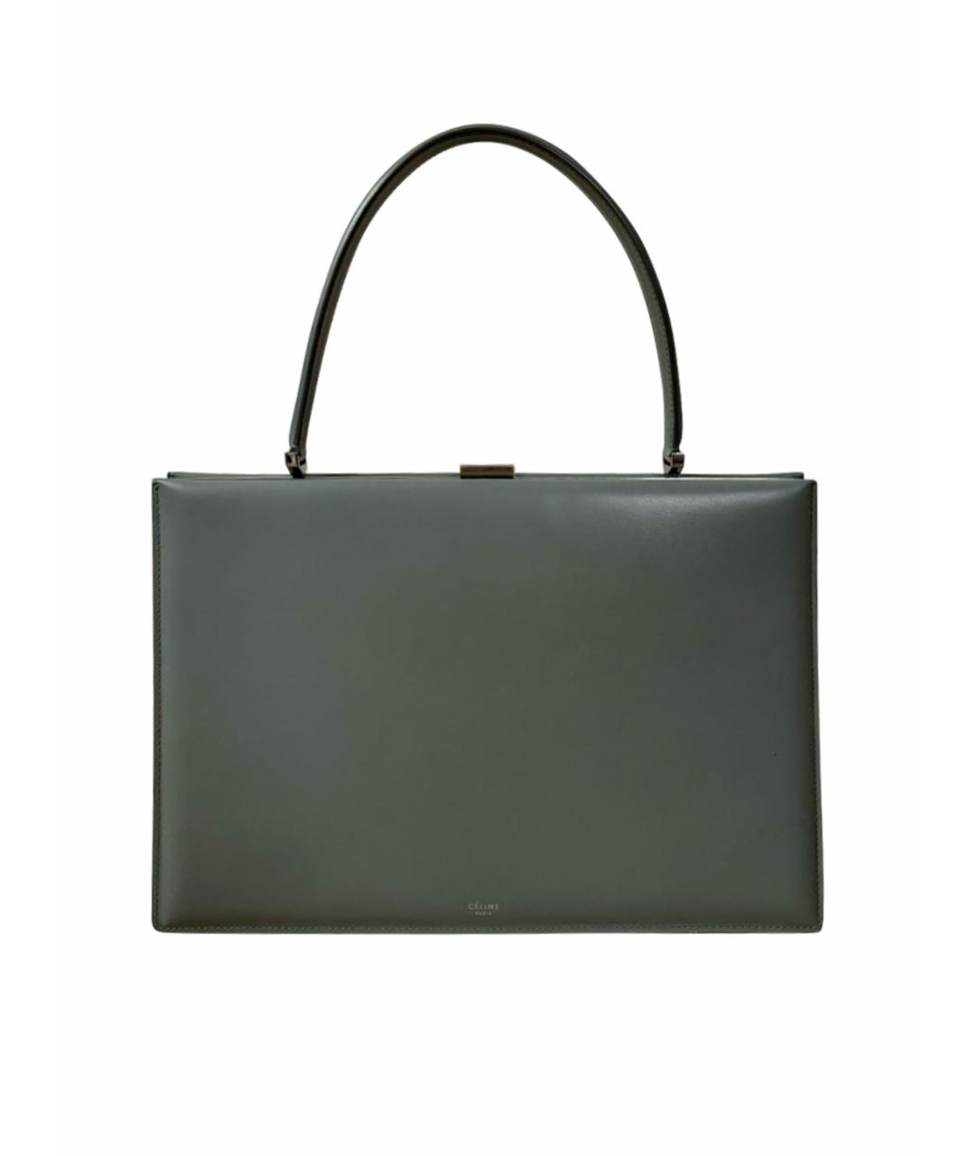 CELINE Кожаная сумка с короткими ручками, фото 1