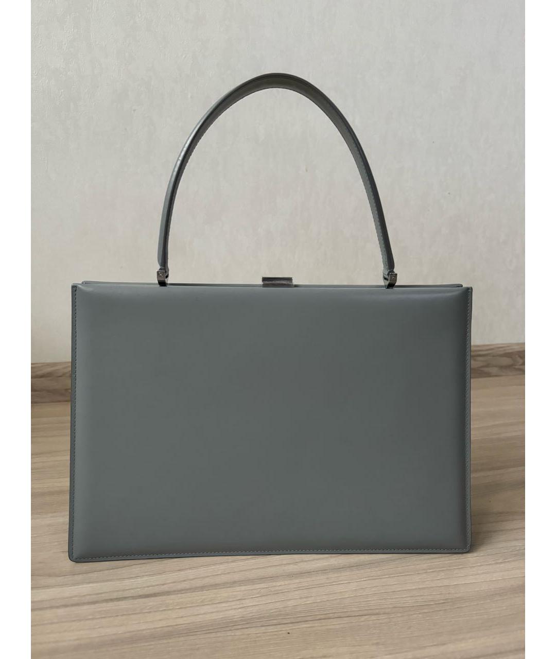 CELINE Кожаная сумка с короткими ручками, фото 2