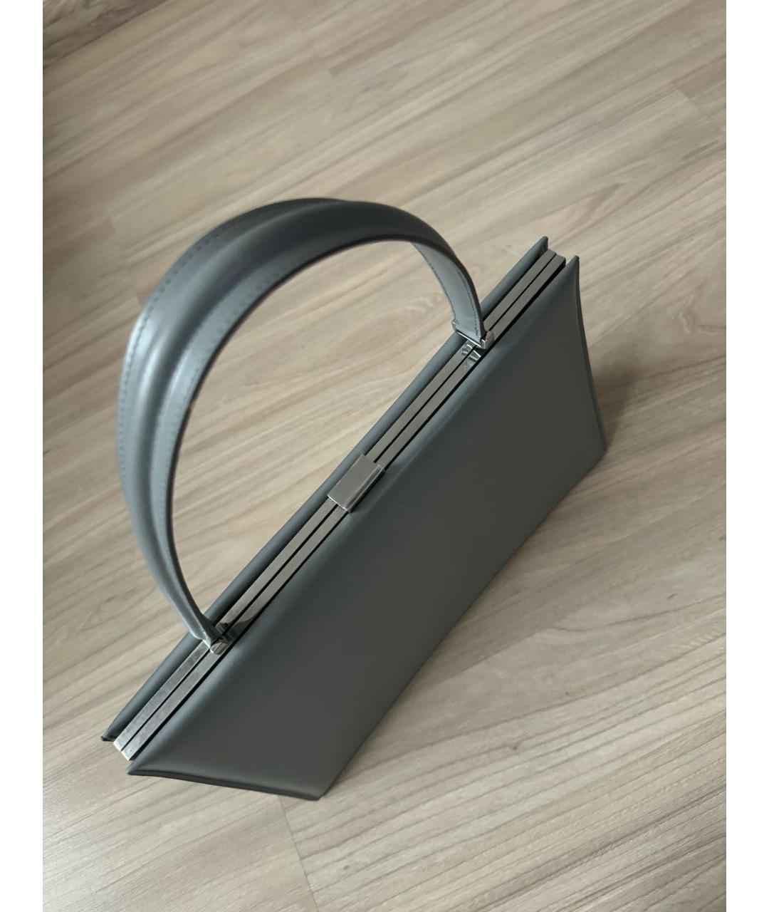 CELINE Кожаная сумка с короткими ручками, фото 8