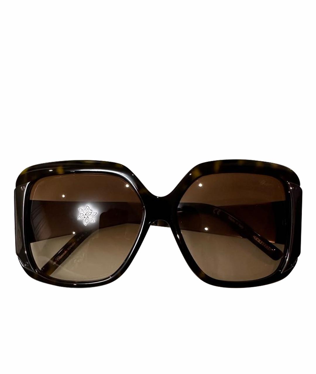 CHOPARD Коричневые солнцезащитные очки, фото 1