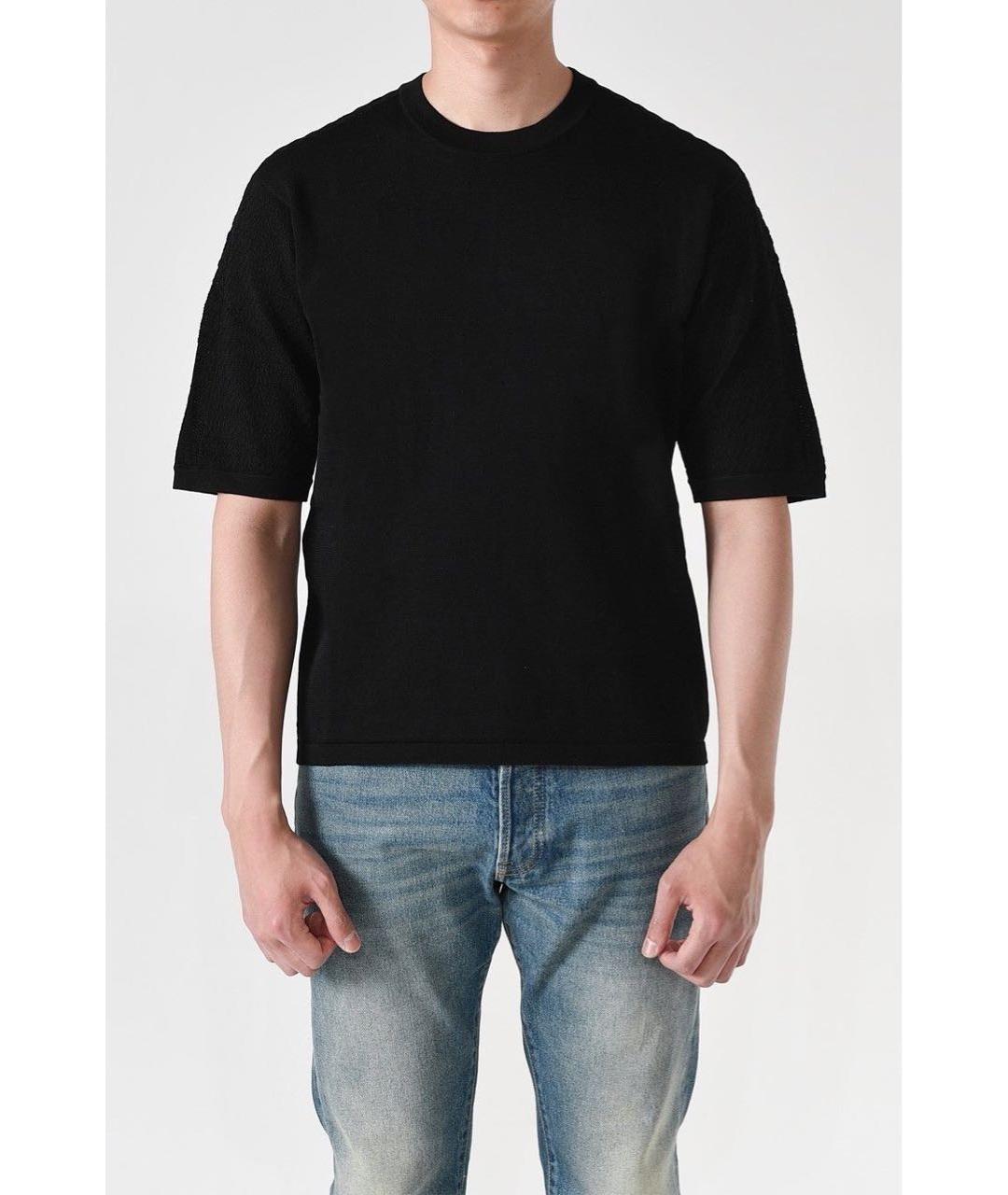 STONE ISLAND SHADOW PROJECT Черная хлопковая футболка, фото 2