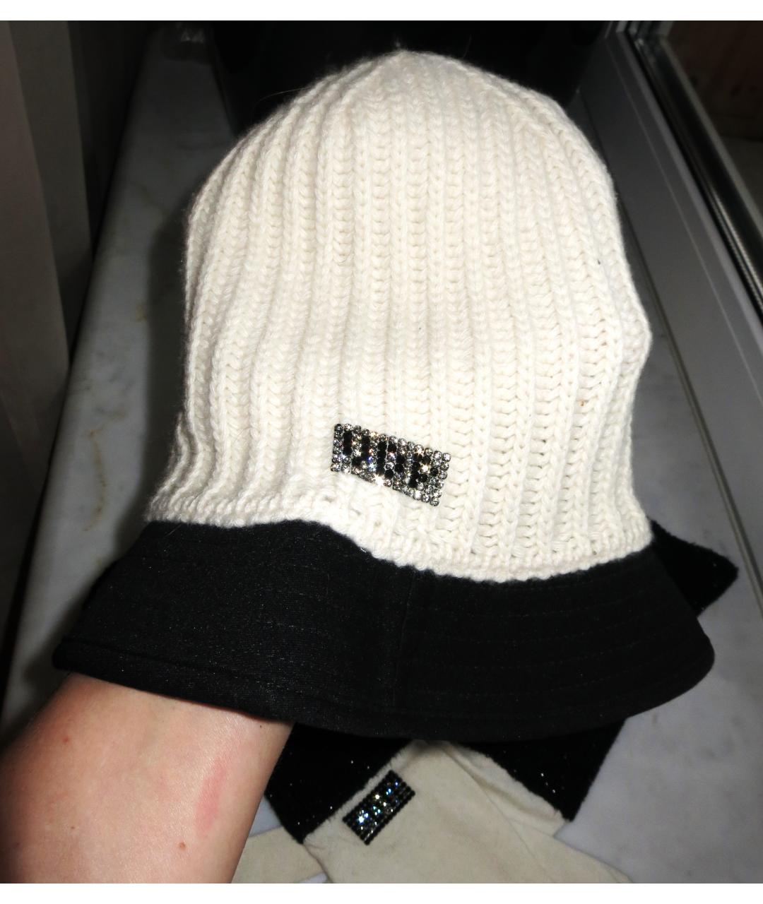 VDP Бежевая шерстяная шапка, фото 2