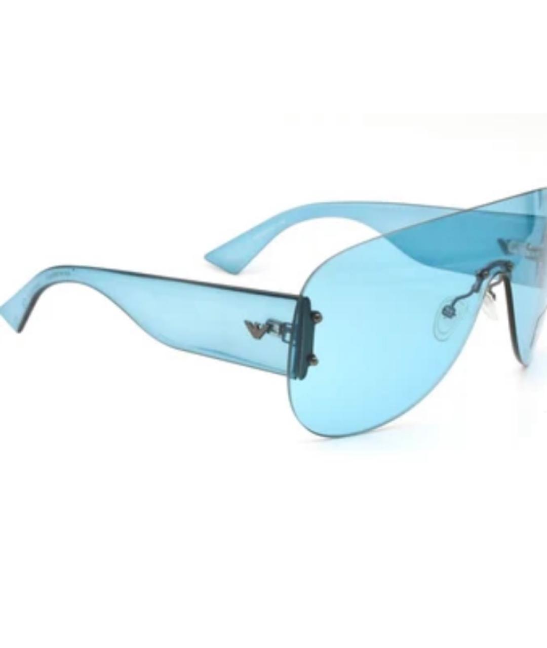 EMPORIO ARMANI Голубые солнцезащитные очки, фото 2