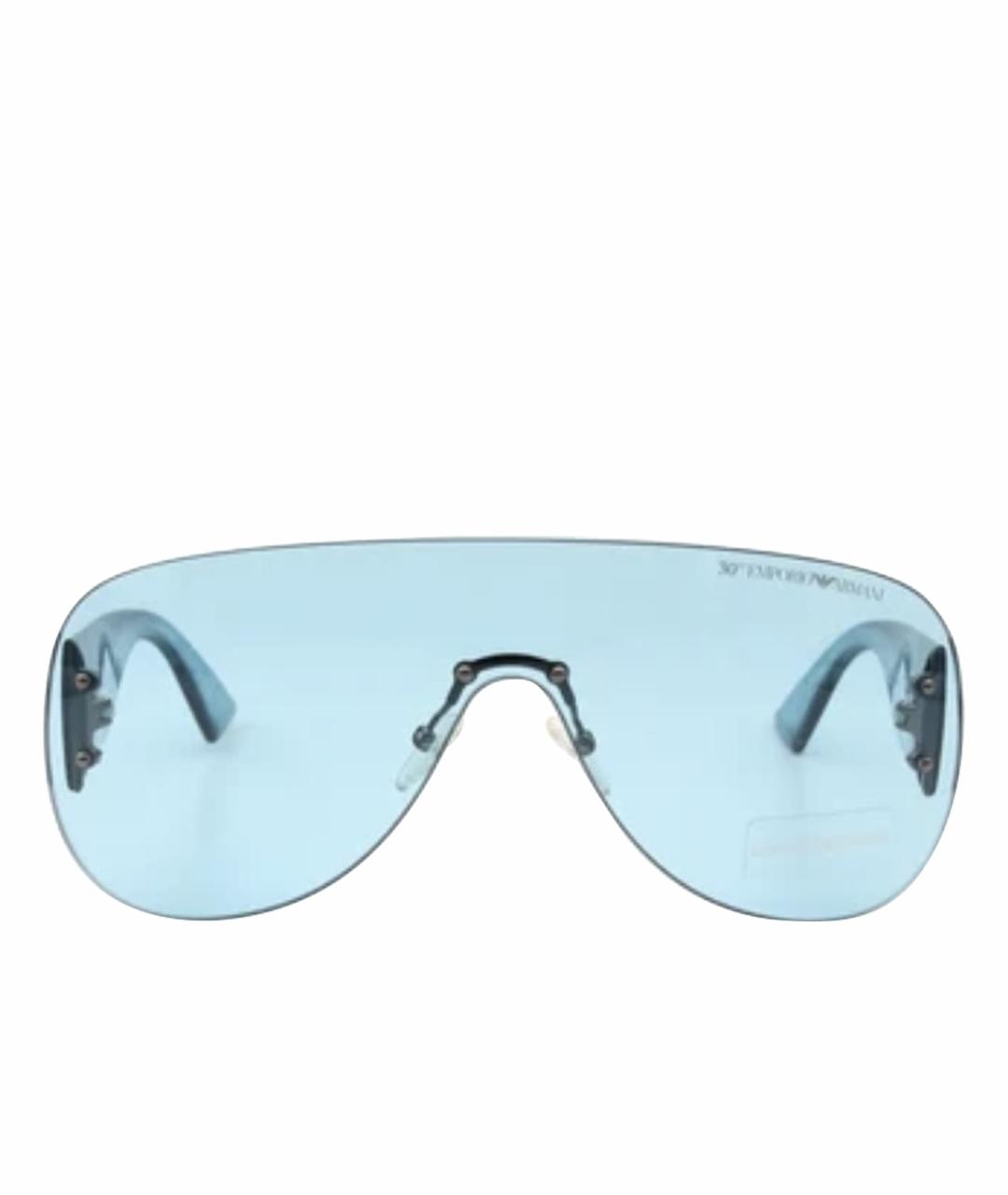 EMPORIO ARMANI Голубые солнцезащитные очки, фото 1