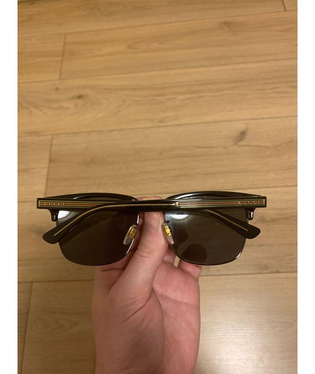 GUCCI Черные солнцезащитные очки, фото 2