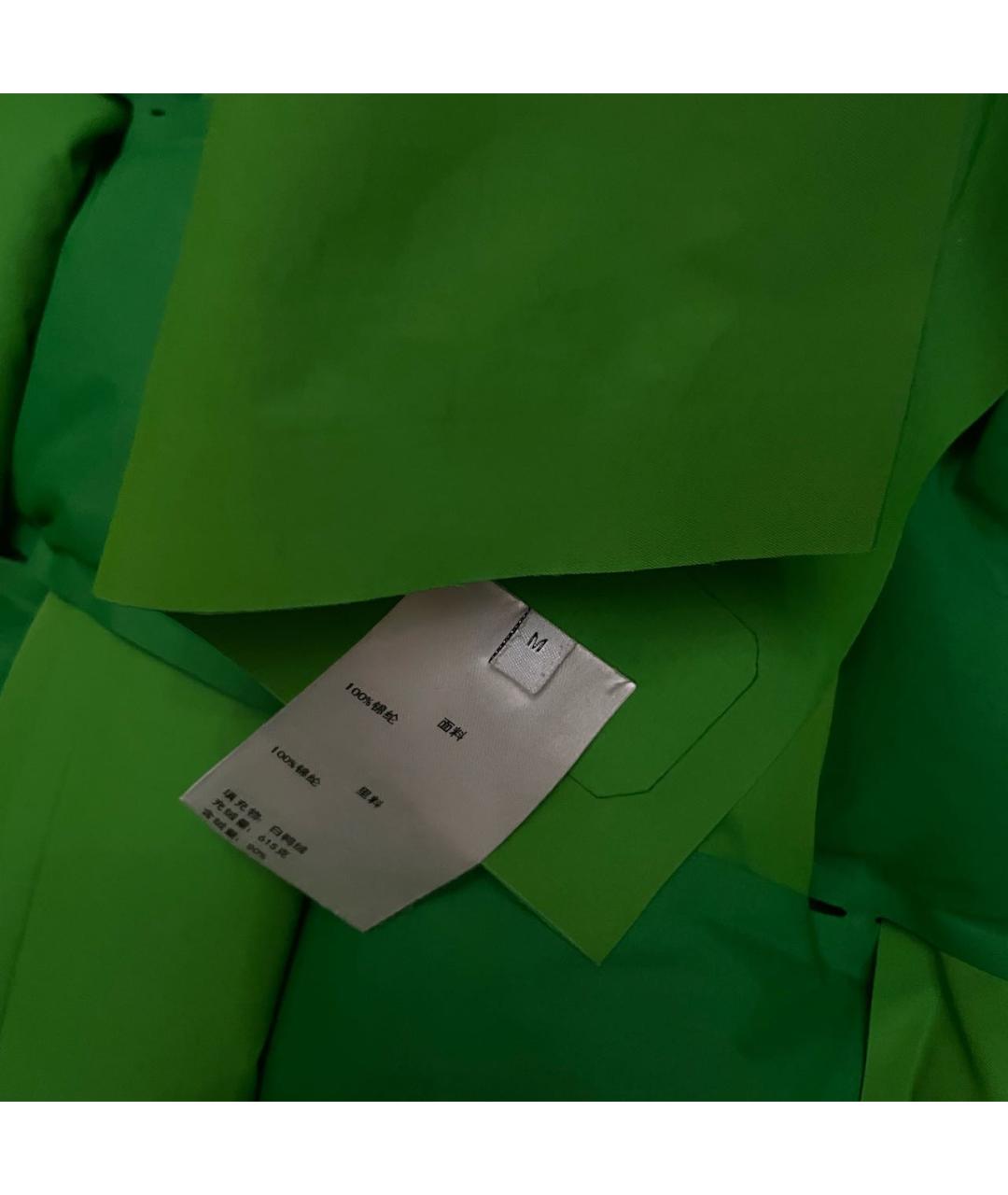 BOTTEGA VENETA Зеленый полиамидовый жилет, фото 4