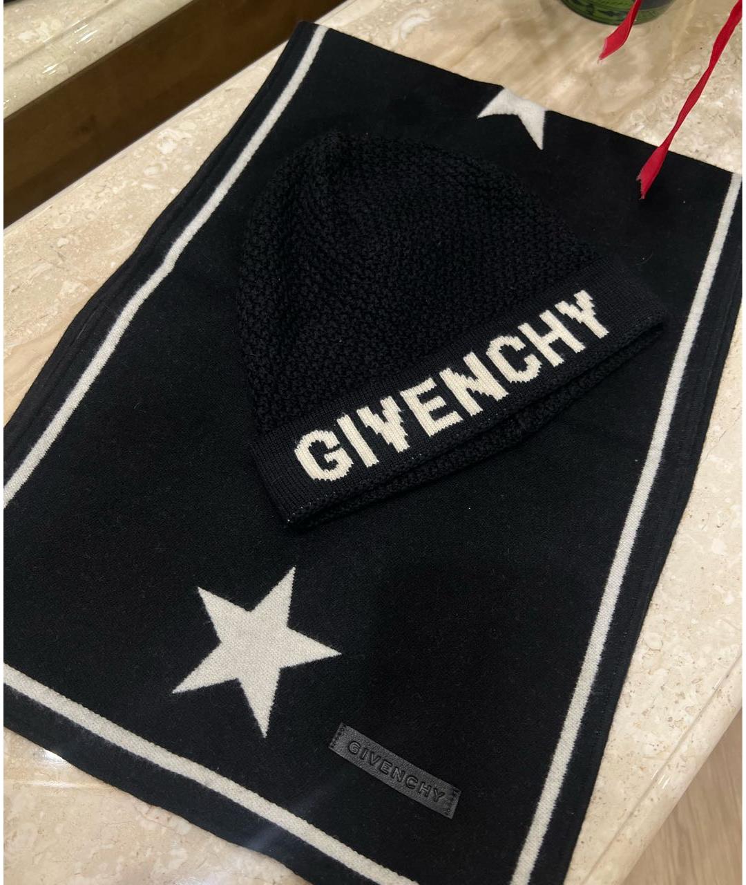 GIVENCHY Черная шерстяная шапка, фото 6