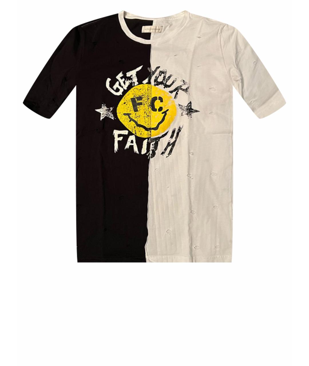 FAITH CONNEXION Черная хлопковая футболка, фото 1
