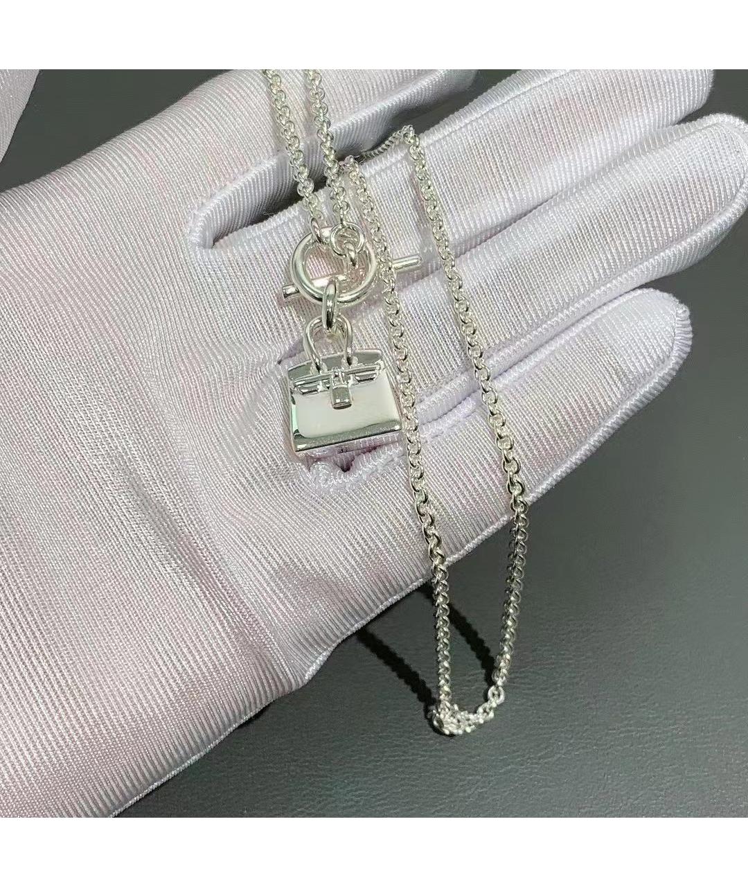 HERMES Серебряная серебряная подвеска, фото 3