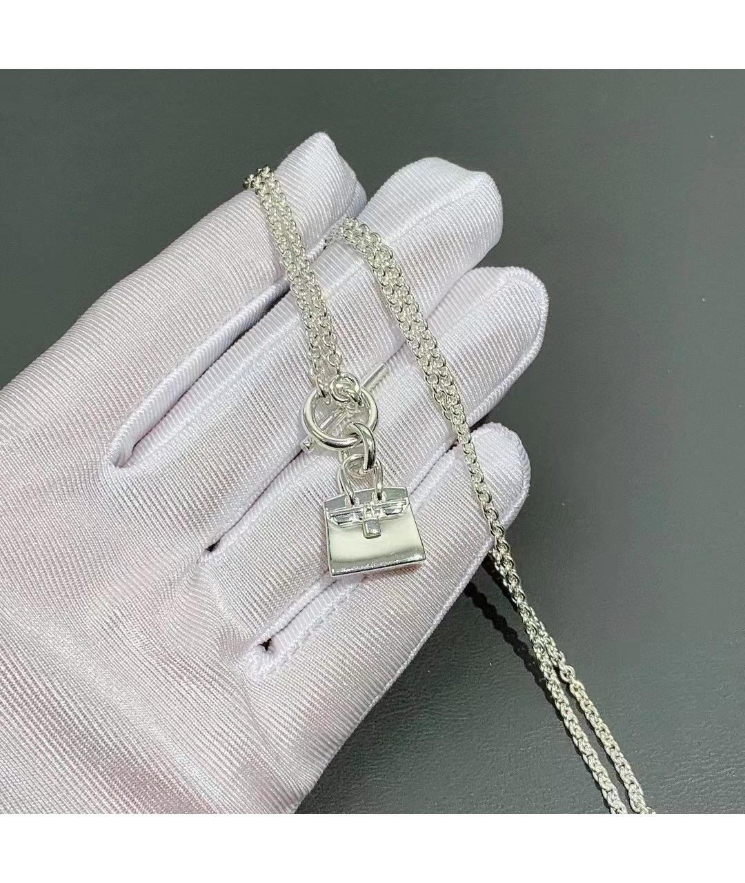 HERMES Серебряная серебряная подвеска, фото 2