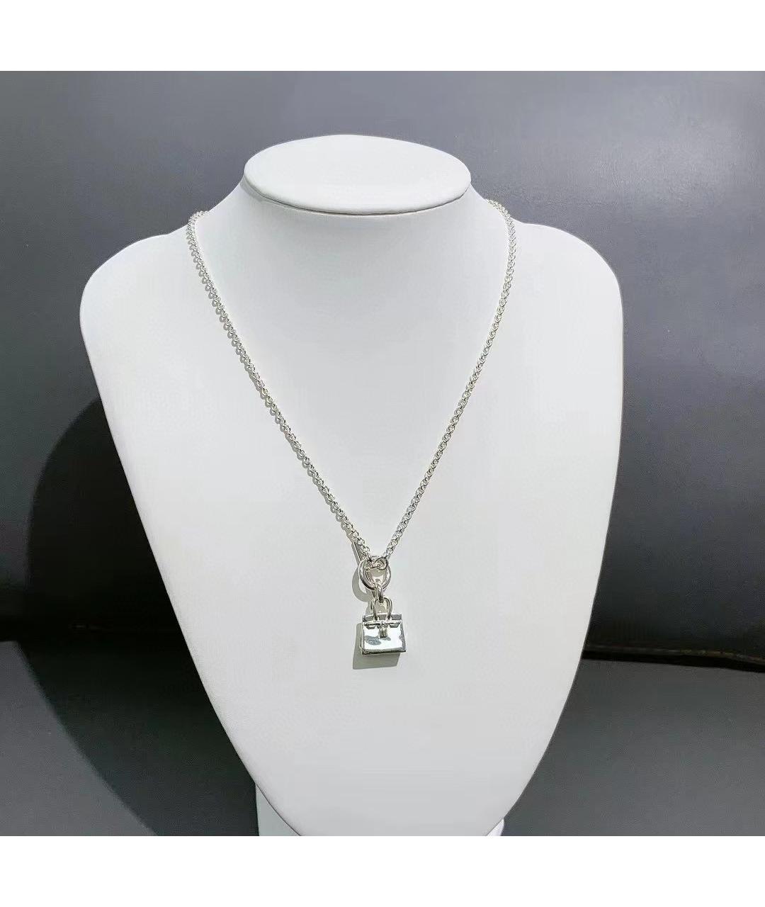 HERMES Серебряная серебряная подвеска, фото 5