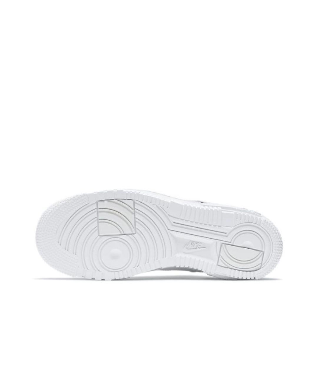 NIKE Белые кожаные кроссовки, фото 6