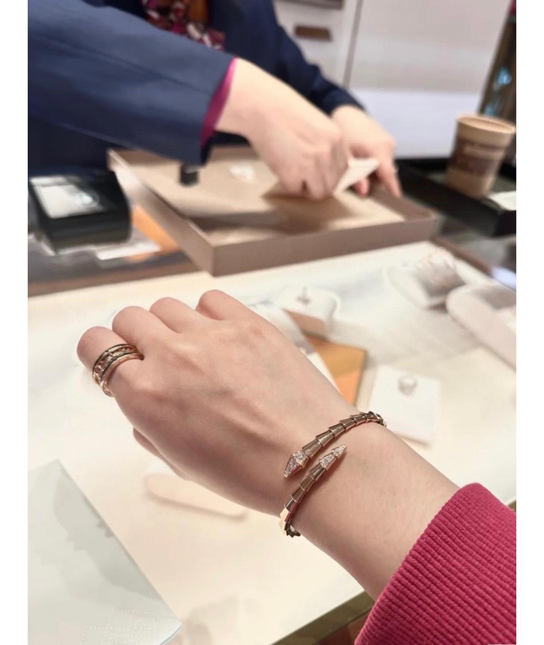 BVLGARI Золотой браслет из розового золота, фото 6