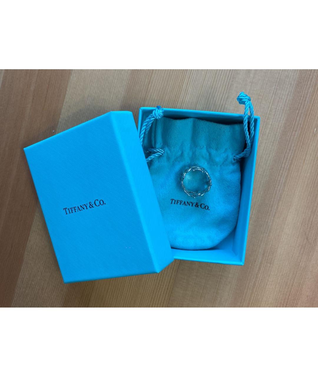 TIFFANY&CO Серебряное серебряное кольцо, фото 6