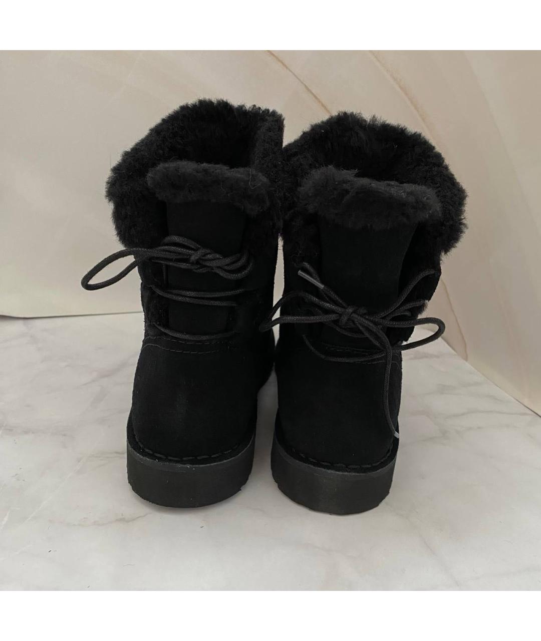 UGG AUSTRALIA Черные сапоги, фото 2