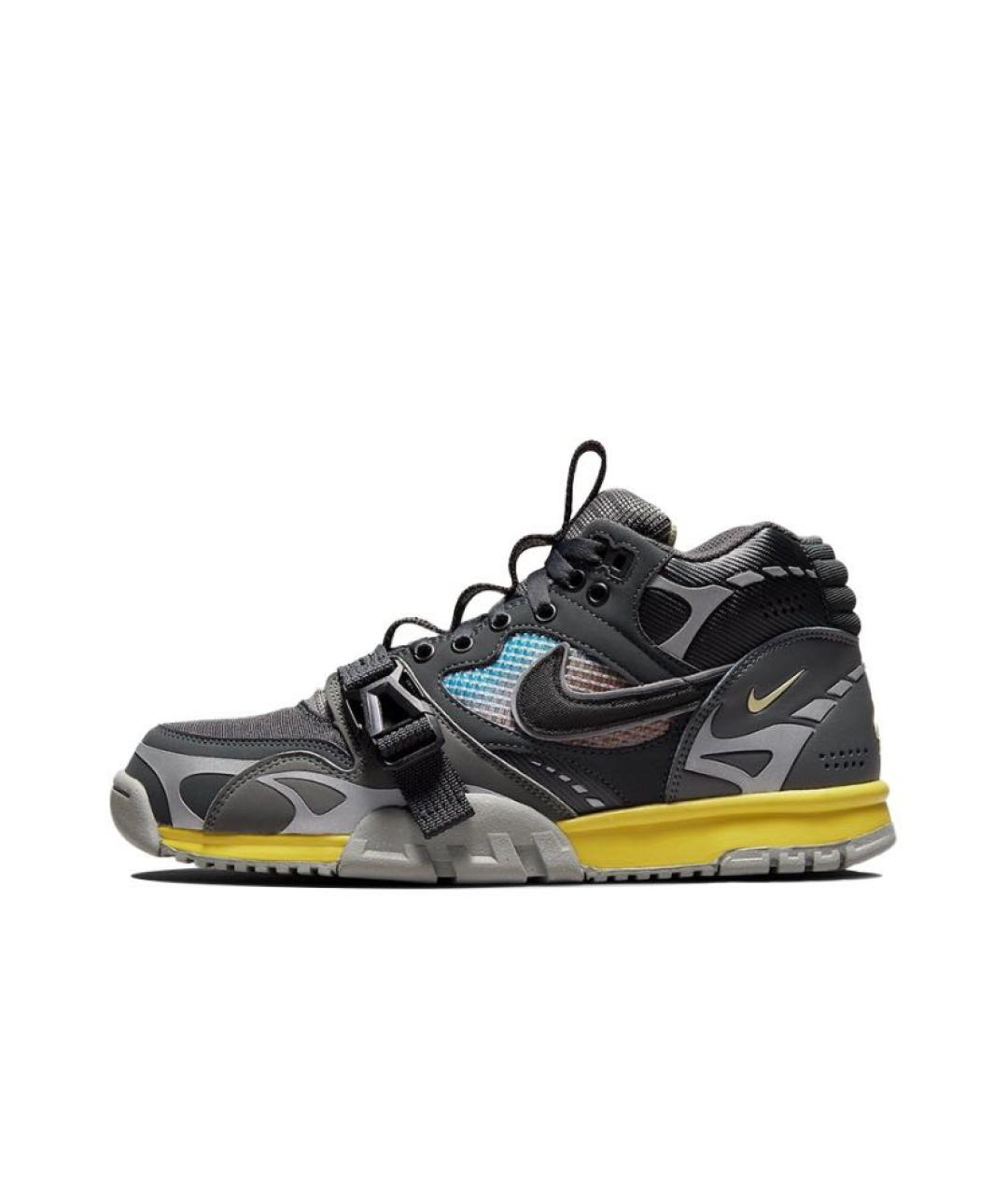 NIKE Черные низкие кроссовки / кеды, фото 9