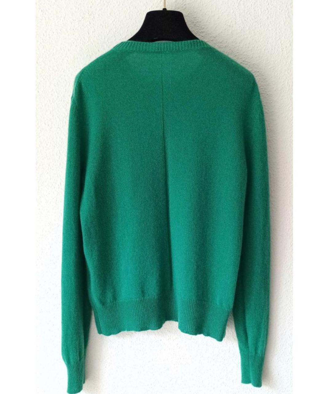 THE ROW Зеленый кашемировый джемпер / свитер, фото 2