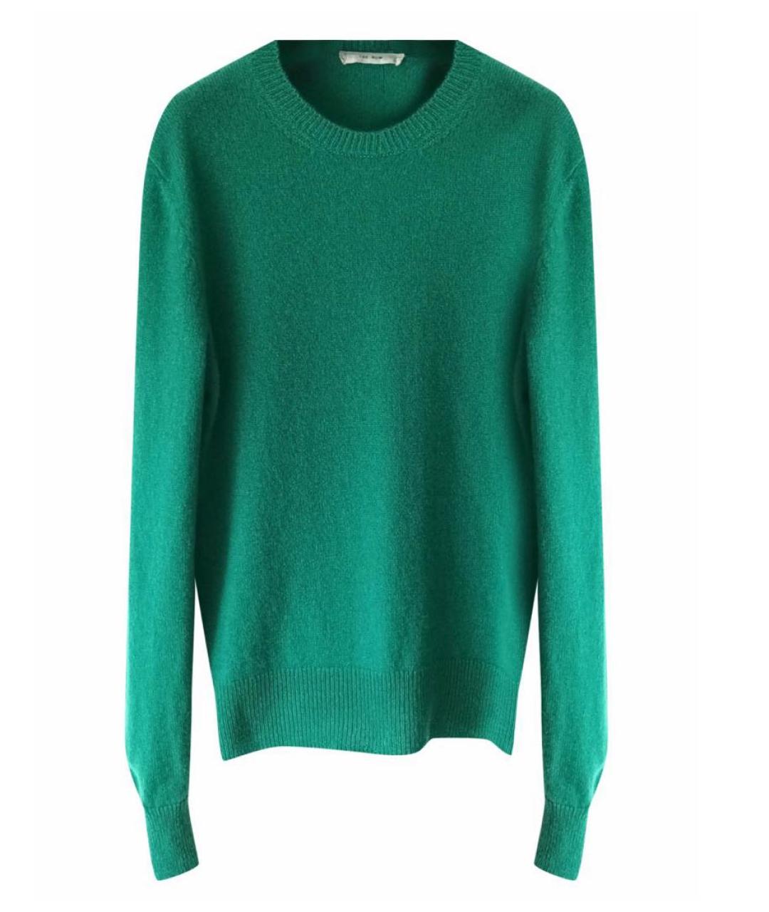 THE ROW Зеленый кашемировый джемпер / свитер, фото 9