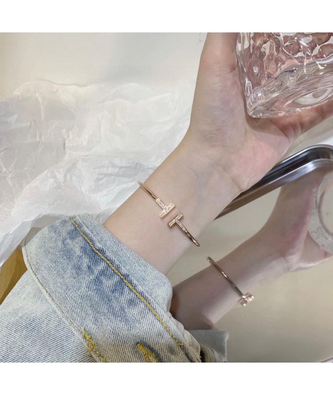 TIFFANY&CO Золотой браслет из розового золота, фото 4