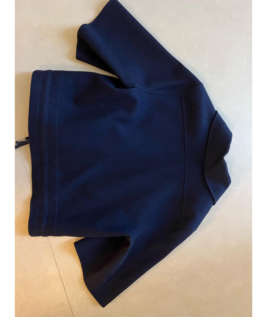 CHRISTIAN DIOR PRE-OWNED Темно-синий хлопковый джемпер / свитер, фото 2