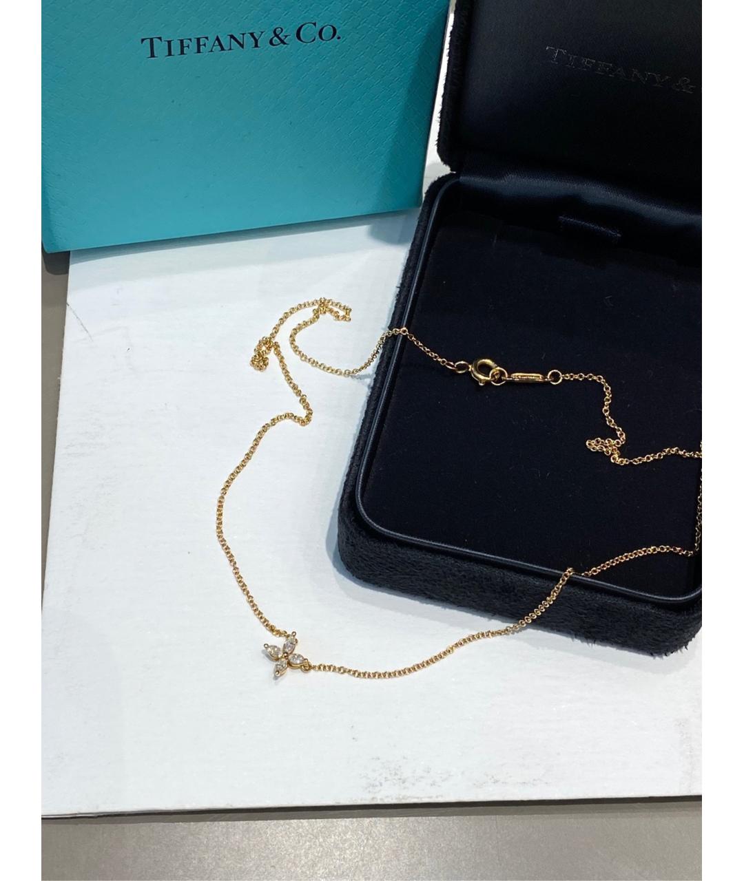 TIFFANY&CO Золотое колье из розового золота, фото 4