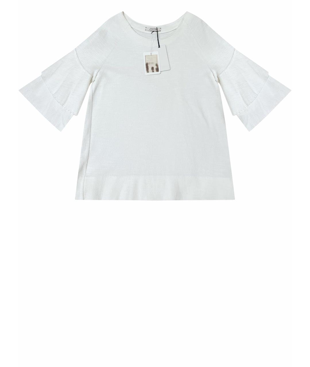 DOROTHEE SCHUMACHER Белый хлопковый джемпер / свитер, фото 1