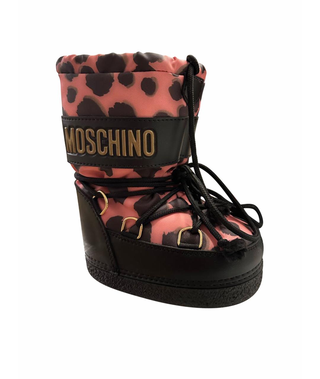 MOSCHINO Розовые сапоги, фото 1