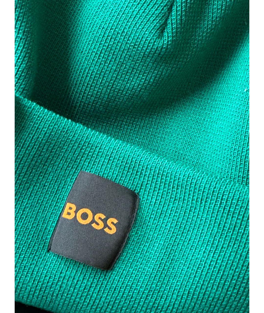 HUGO BOSS Зеленая шапка, фото 3