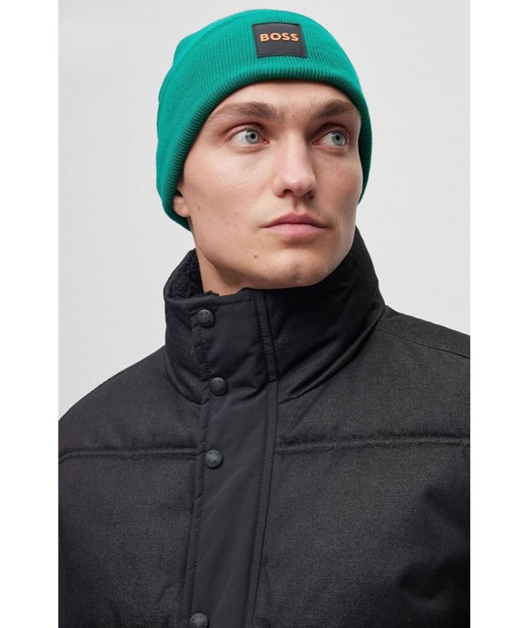 HUGO BOSS Зеленая шапка, фото 7