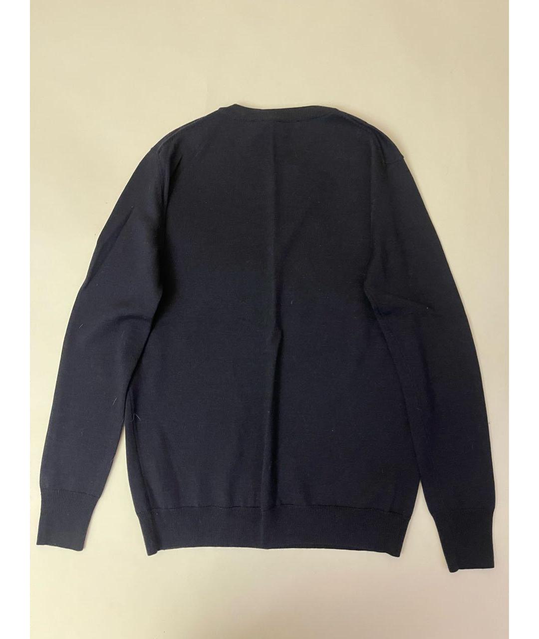 STELLA MCCARTNEY Темно-синий шерстяной джемпер / свитер, фото 2