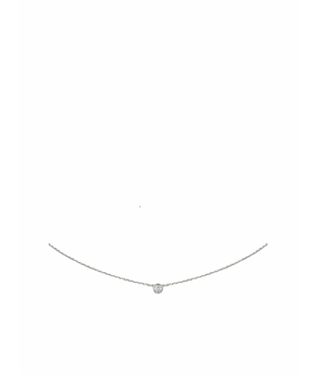 CARTIER Серебряная цепочка из белого золота, фото 1
