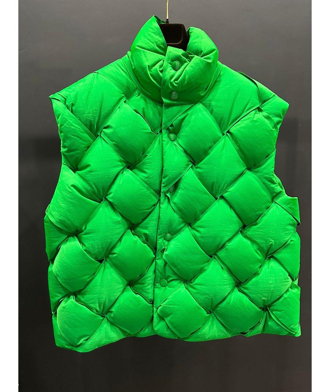 BOTTEGA VENETA Салатовый жилет, фото 2