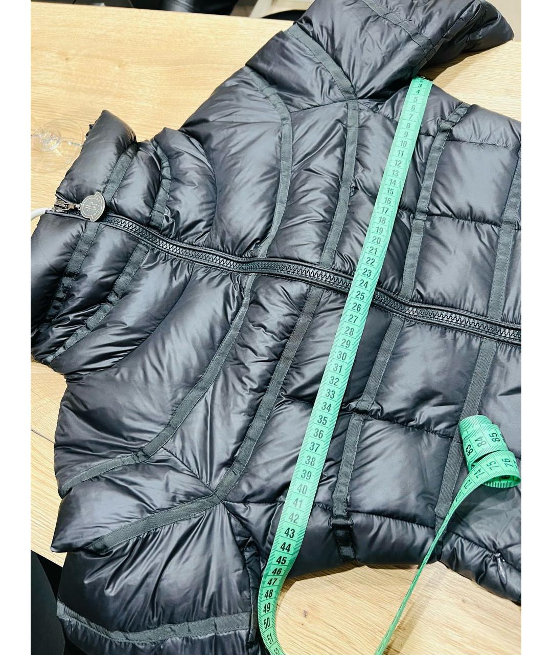 MONCLER Темно-синий пуховик, фото 7