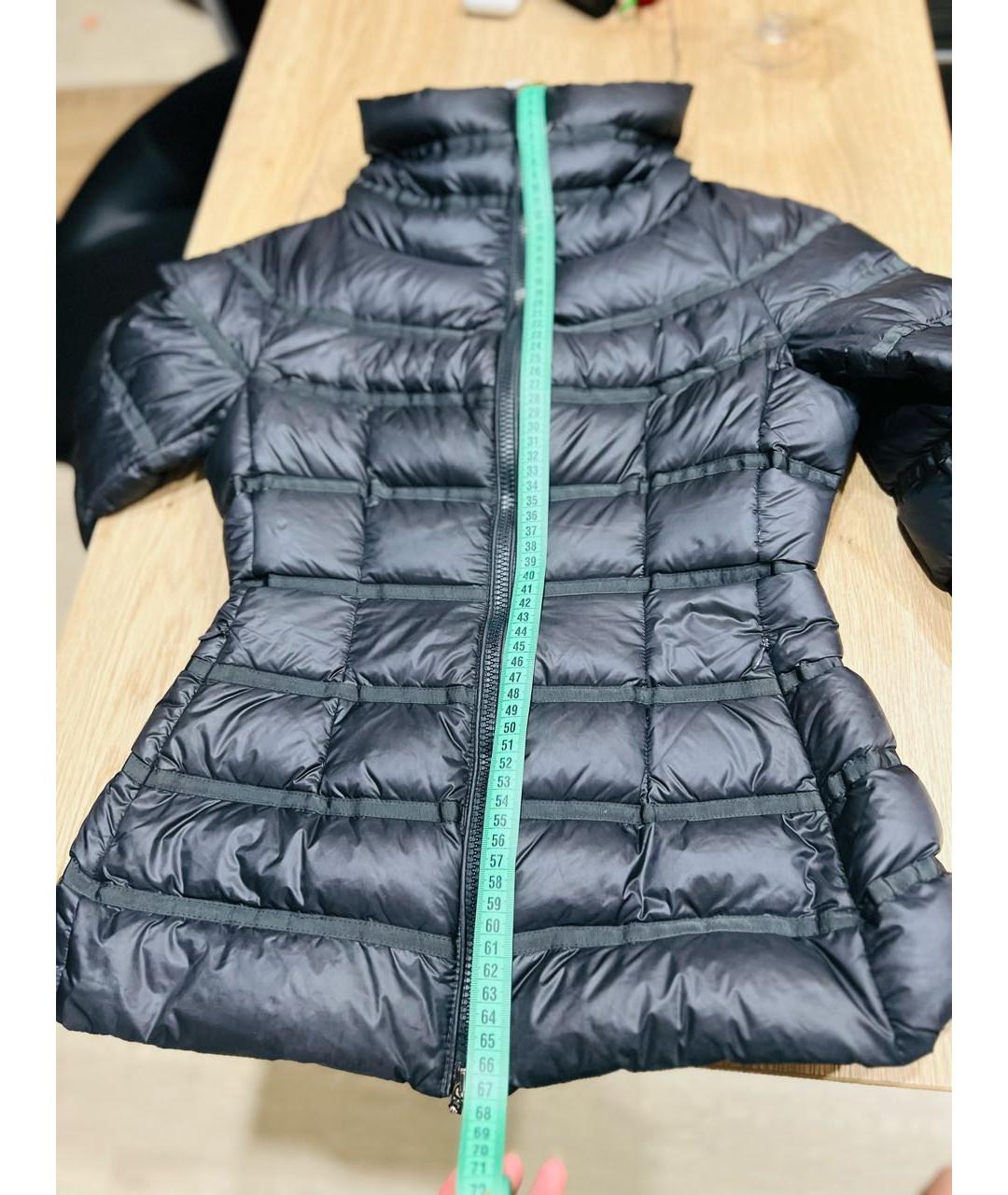 MONCLER Темно-синий пуховик, фото 6