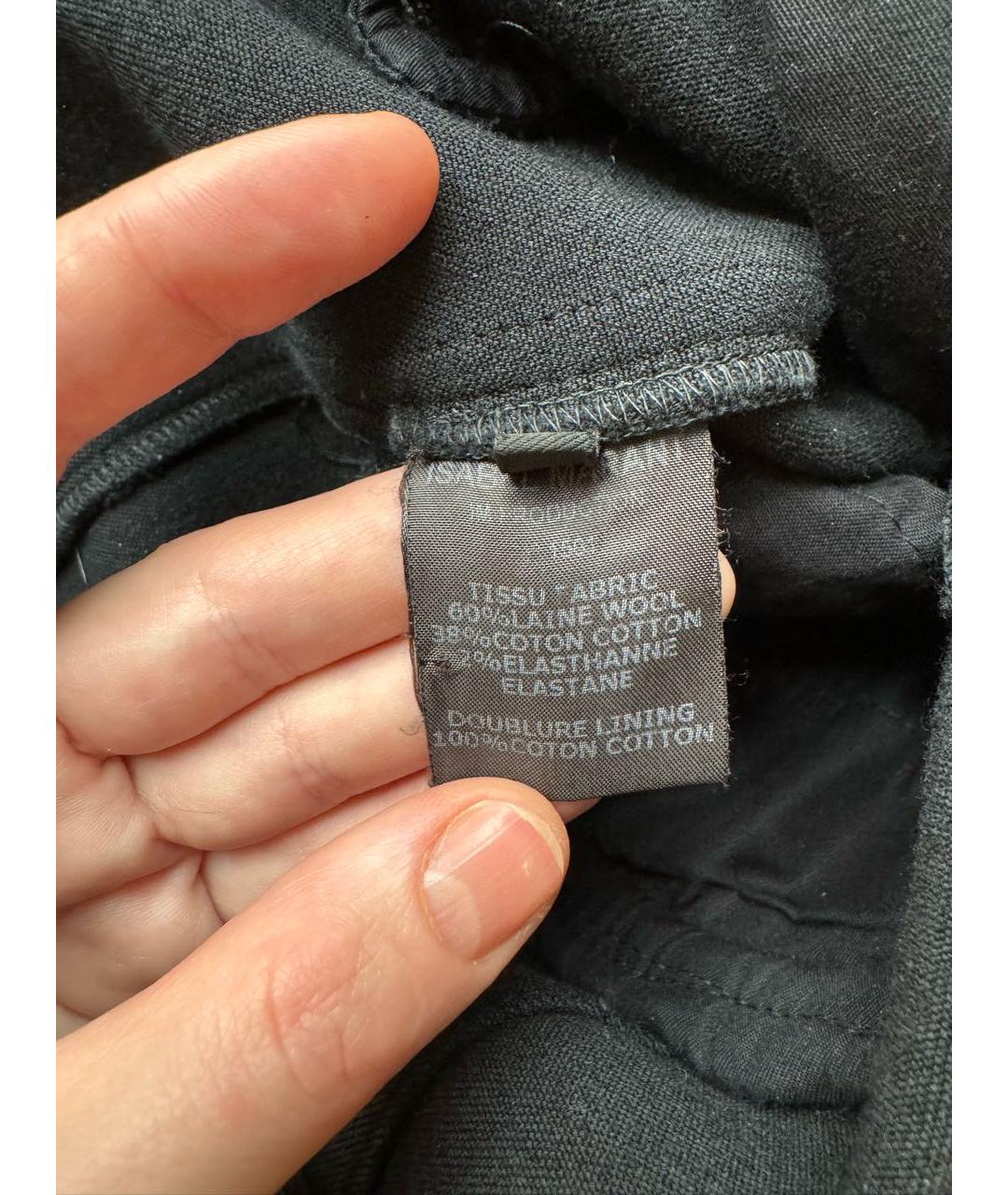ISABEL MARANT Черная шерстяная юбка мини, фото 5